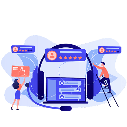 Create Your Vendor Profile Illustration